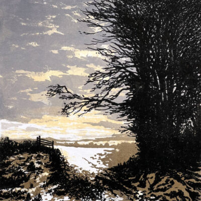 A Winter's Tale - kitchen lithography print by artist Lisa Benson.