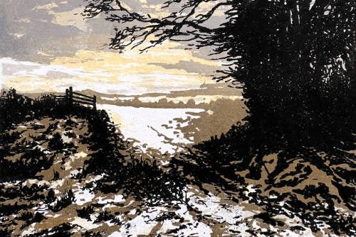 Winters Tale - kitchen lithography print.